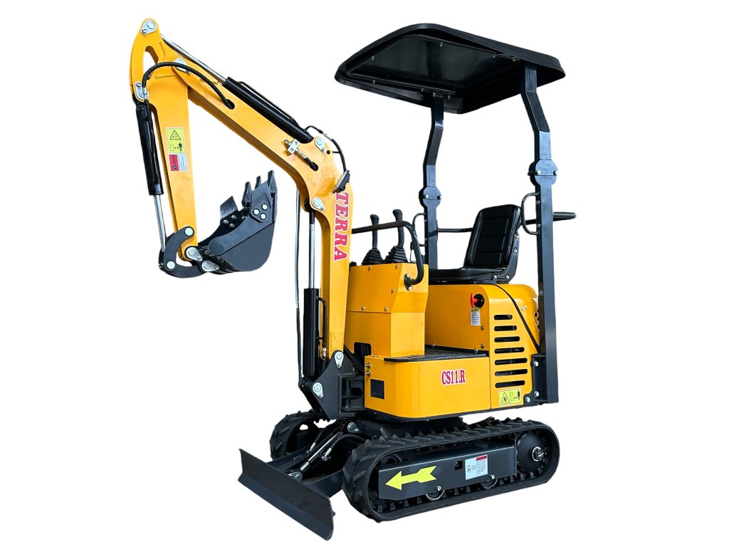 Minibagger TERRA CS11.R – Bild 4