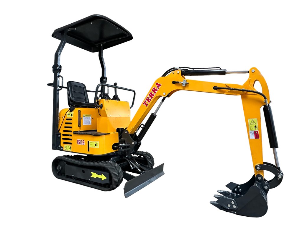 Minibagger TERRA CS11.R – Bild 7