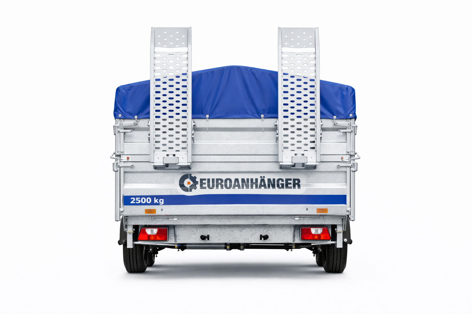 Kippanhänger 2500 kg EUROANHÄNGER – Doppelachse mit Hochplane und verstärkten Bordwänden – Bild 4