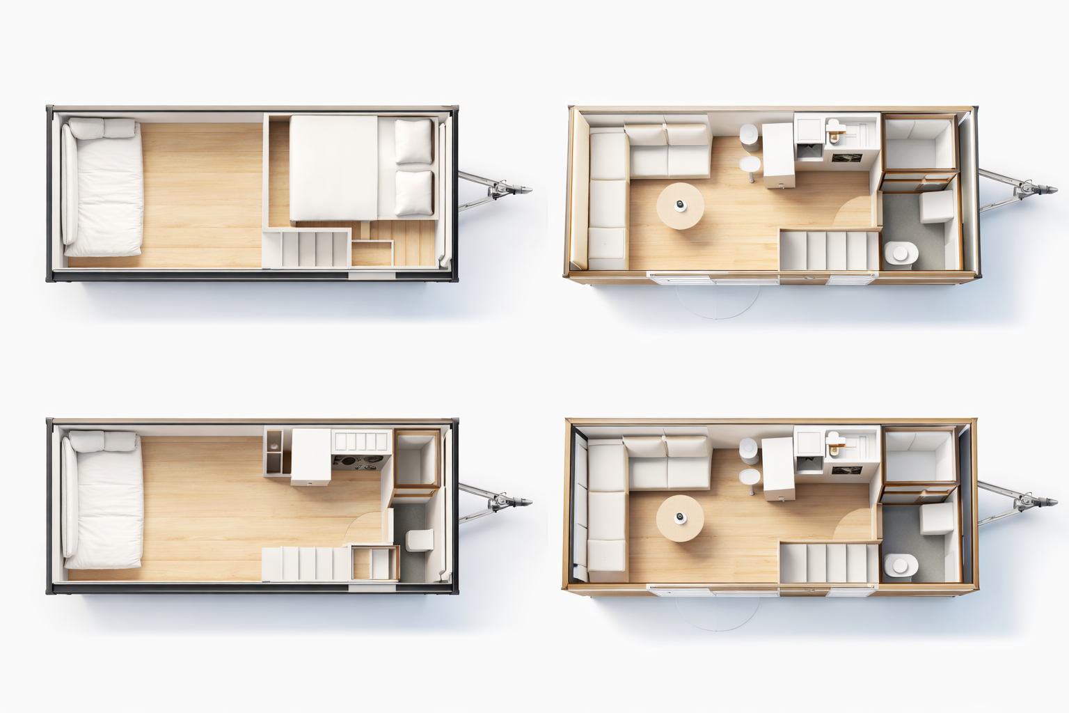 Tiny House 3D Grundriss