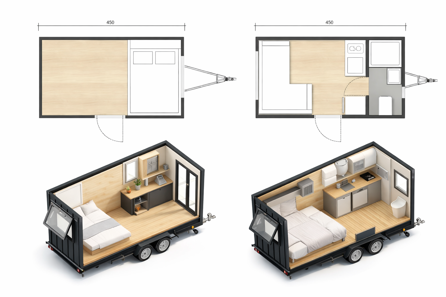 Tiny House Grundriss