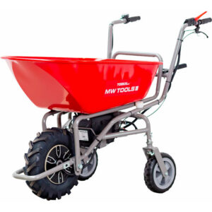 Elektrische Motorschubkarre mit kippbarem Rahmen 115 L – 180 kg – Akku 24V / 12Ah – Torros EK200F