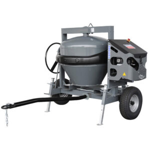 ALTRAD PRO 400 H Benzin-Betonmischer auf Anhänger mit Honda GX160QX3 Motor – 380 L